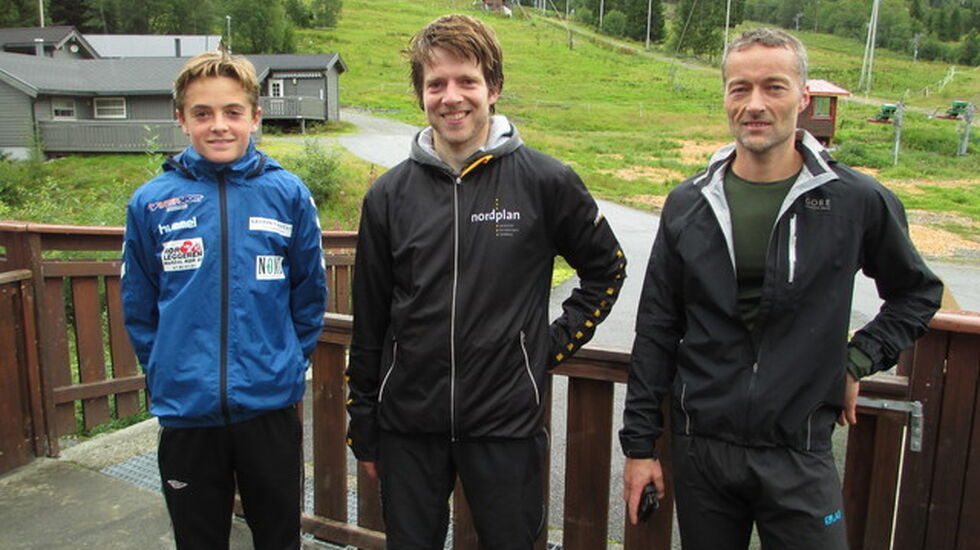 Tobias Fuglestrand, Arve Rindal og Gisle Skjølberg