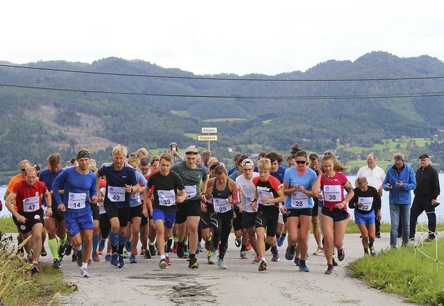 49 løp den 10 km lange Flemstubben på tid. (Foto: Per Kåre Gagnat)