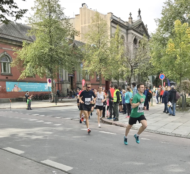 Start maraton foto Sol Haugen