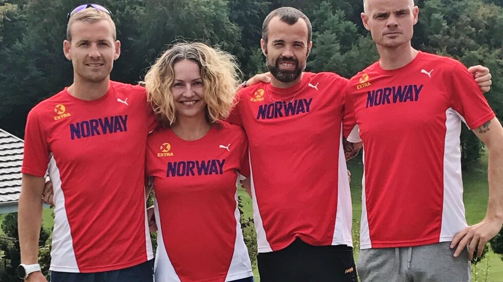 Den norske troppen sist det ble arrangert VM på 100 km, i Kroatia 2018, da Didrik Hermansen, Therese Falk, Svein-Ove Risa og Bjørn Tore Kronen Taranger representerte Norge.