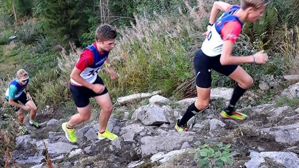 Raske ungdommer i Varingskollen Opp. (Foto fra Nittedal ILs facebookside)