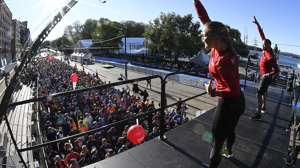 Det er for tiden ingen som vet om Oslo Maraton vil gå som planlagt 19. september i år, men på nasjonaldagen blir det med sikkerhet arrangert et virtuelt løp. (Foto: Bjørn Johannessen)