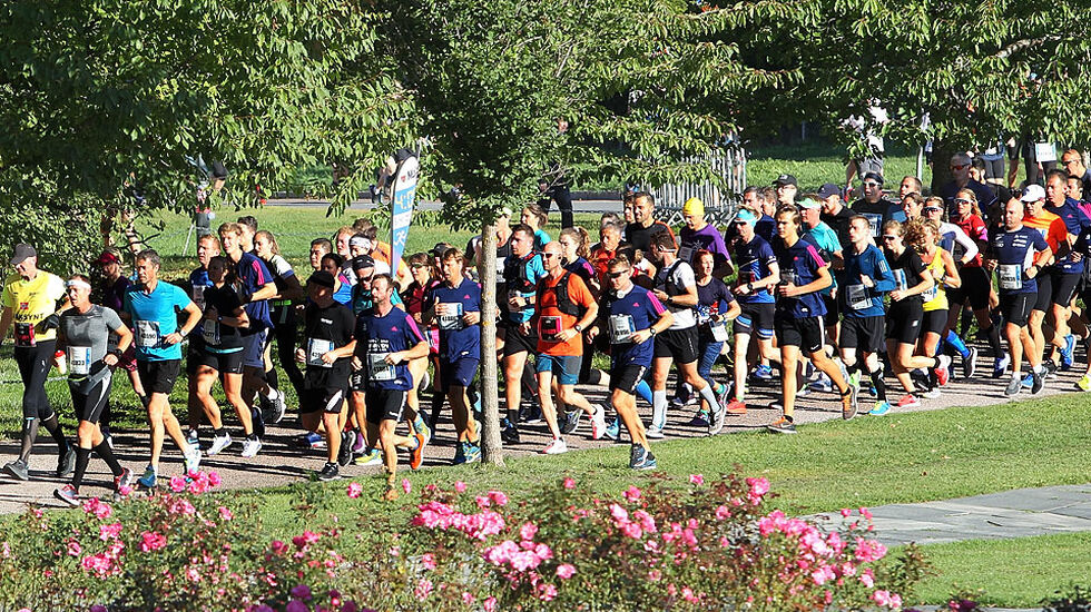 Det er fortsatt mulig å bli med på det store maratontoget gjennom Oslos gater. (Foto: Kjell Vigstad)