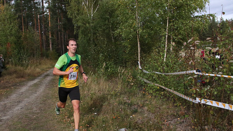 Kristian Monsen tok en klar seier på den lengste distansen i Eggemomila. (Foto: Runar Gilberg) 