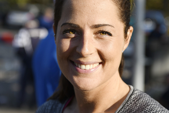 Therese Bøkeid liker å løpe i terrenget. Desto lengre, desto bedre. (Foto: Bjørn Johannessen)