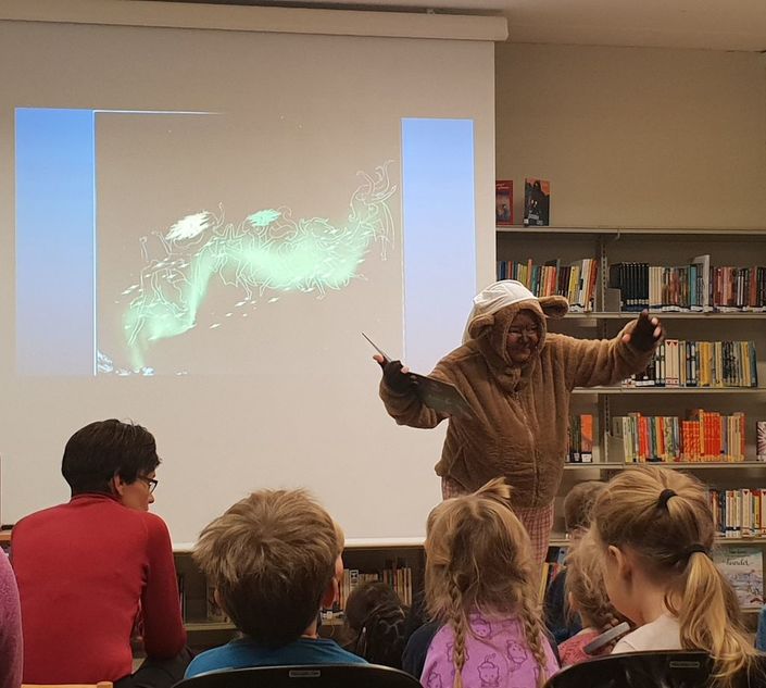Eventyrstund biblioteket
