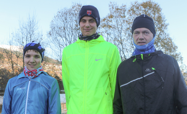 Ludvik Markussen, Andreas Vangsnes og Jørn Helge Egset. Foto: Martin Hauge-Nilsen