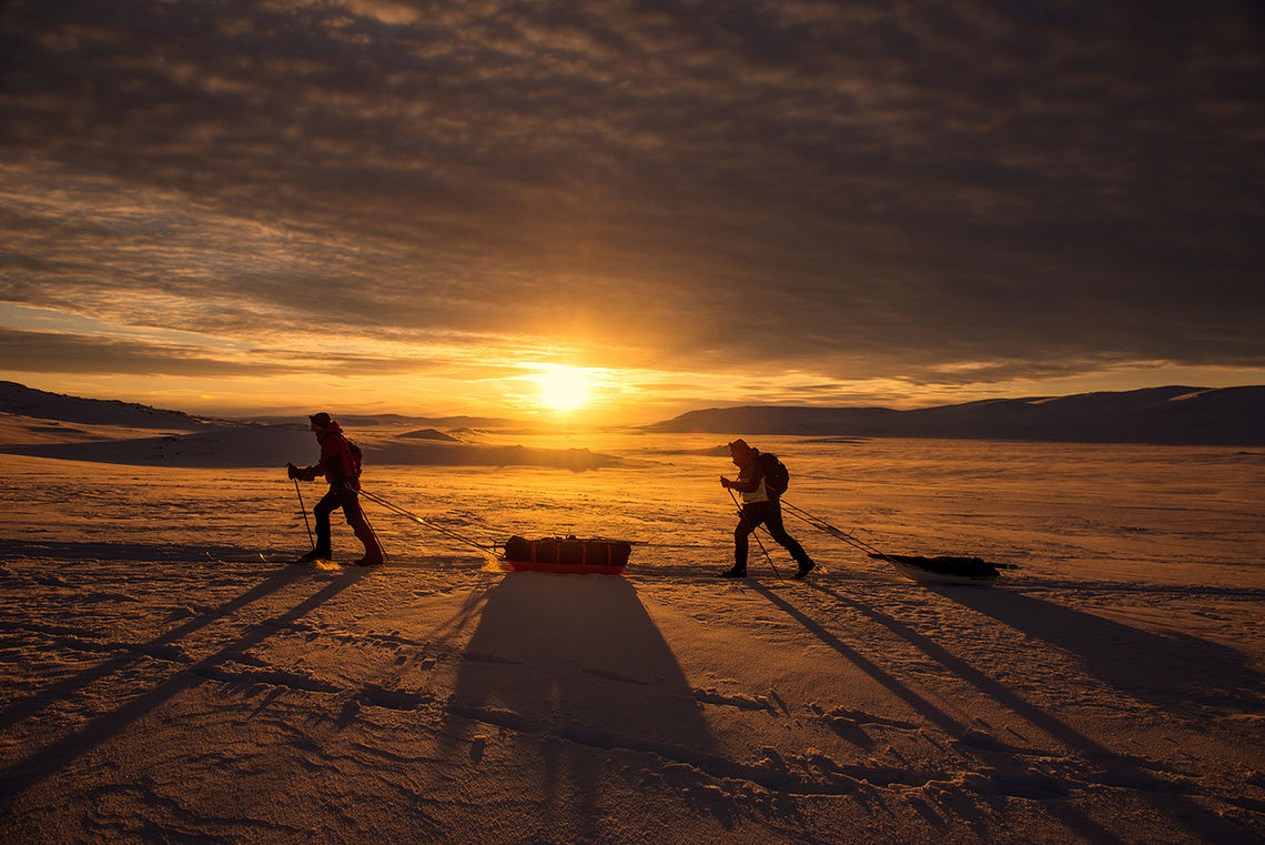 7. mars 2019 starter den 10. utgaven av Åsnes Expedition Amundsen. (Foto: Kai-Otto Melau/Xtremeidfjord)