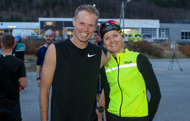 Martin Ødegård og Louise Skak fra Danmark, nå bosatt i Ålesund. Foto: Martin Hauge-Nilsen.
