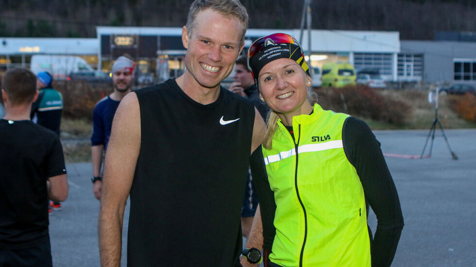 Martin Ødegård og Louise Skak fra Danmark, nå bosatt i Ålesund. Foto: Martin Hauge-Nilsen.