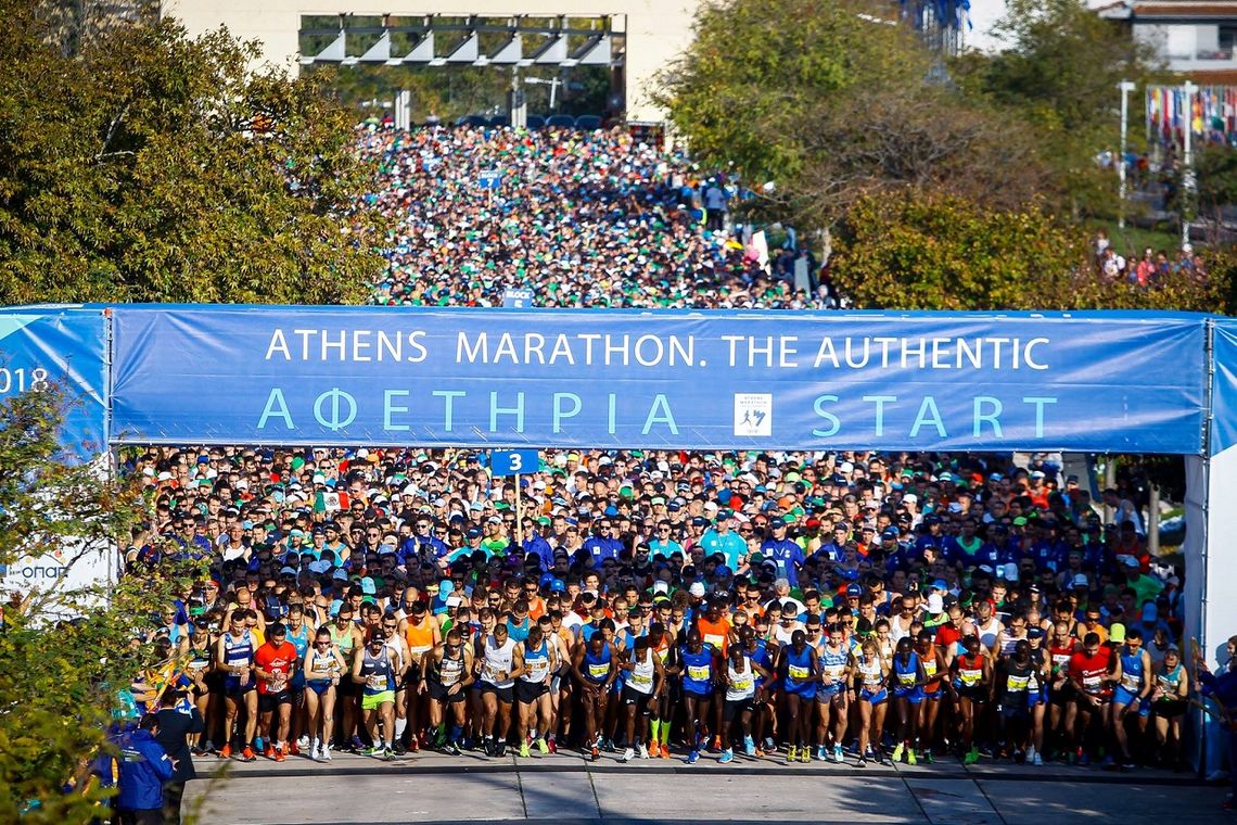 Athens Marathon - the authentic! (Foto fra løpets facebookside)