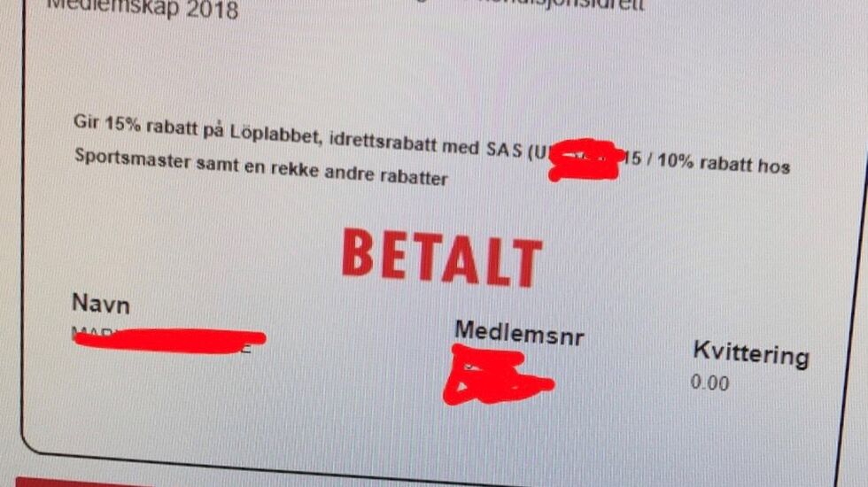 Forenkler hverdagen: Med digitalt medlemskort har du medlemskortet med deg overalt hvor mobilen er med.