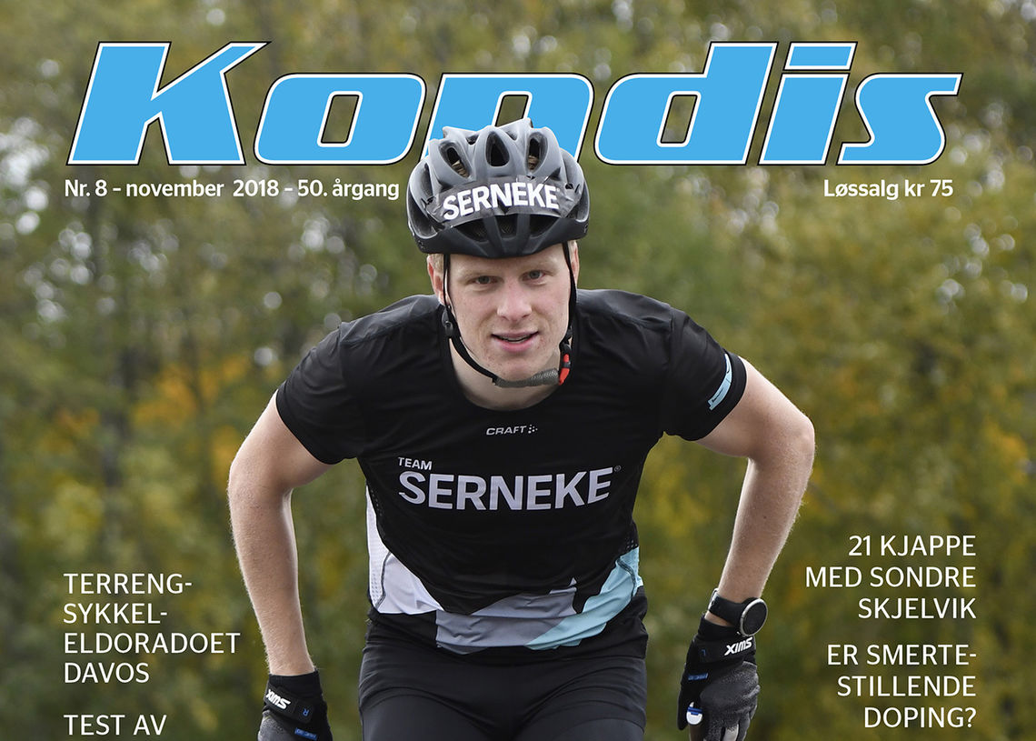 Bli kjent med Anders Mølmen Høst i november-nummeret av Kondis. (Foto: Bjørn Johannessen)