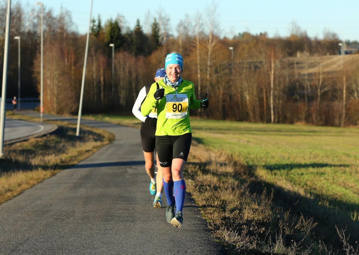 Vintermaraton2018 - Therese Falk damevinner på maraton (1280x912)