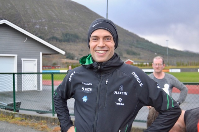 Ådne Andersen satte alle på plass i lørdagens løp på Hareid. Foto: Einar Orten Trovåg