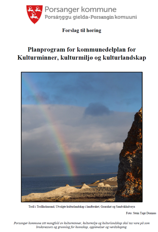 Planprogram kulturminne