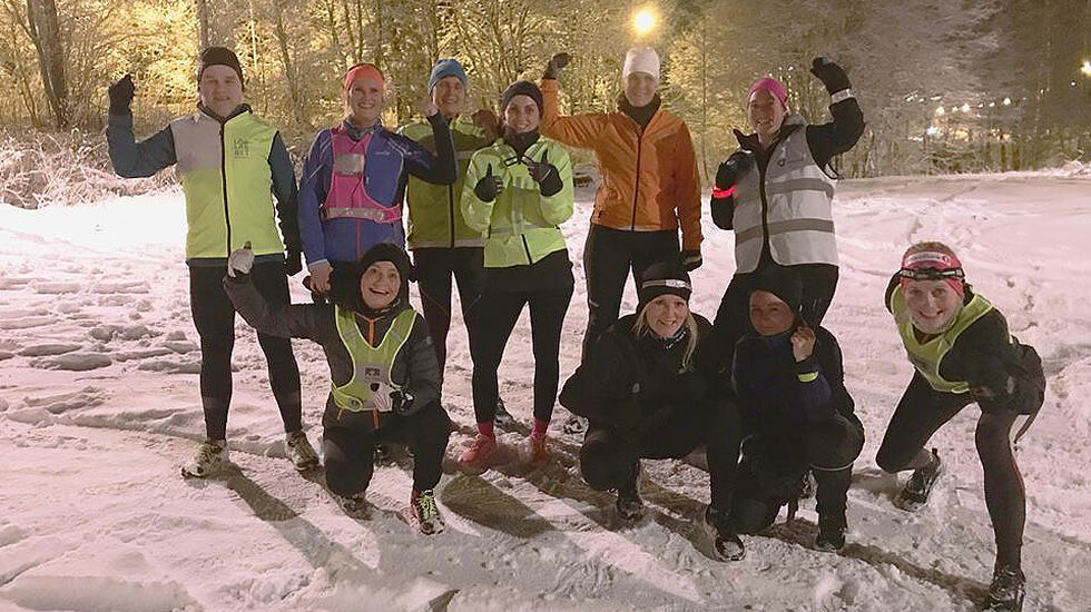 4x3min i 15cm nysnø og motbakke! Foto: Privat