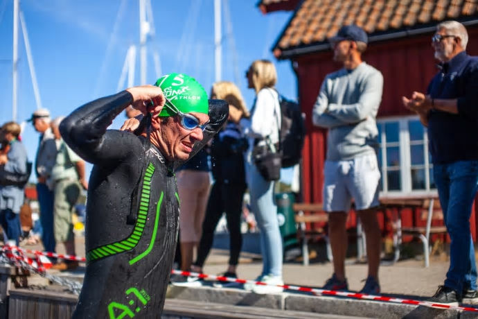 Idylliske Son i Akershus vil danne rammen for NM på de kortere triatlondistansene. (Foto: Samestad / Vestby Avis)
