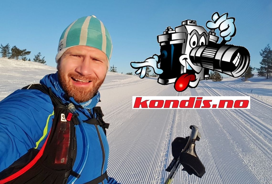 Geir Einar Flathen fra Revetal i Vestfold er ny kondisreporter. Bildet er fra en treningstur på blefjell. (selfie)