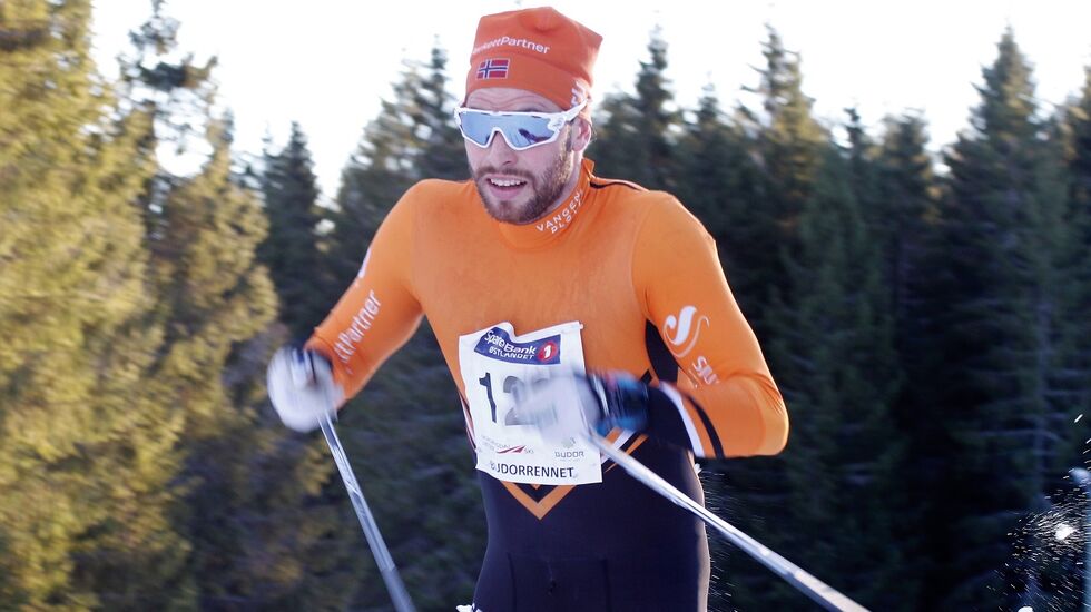 Simen Engebretsen Nordli på veg mot seier i Budorrennet tidligere i vinter.