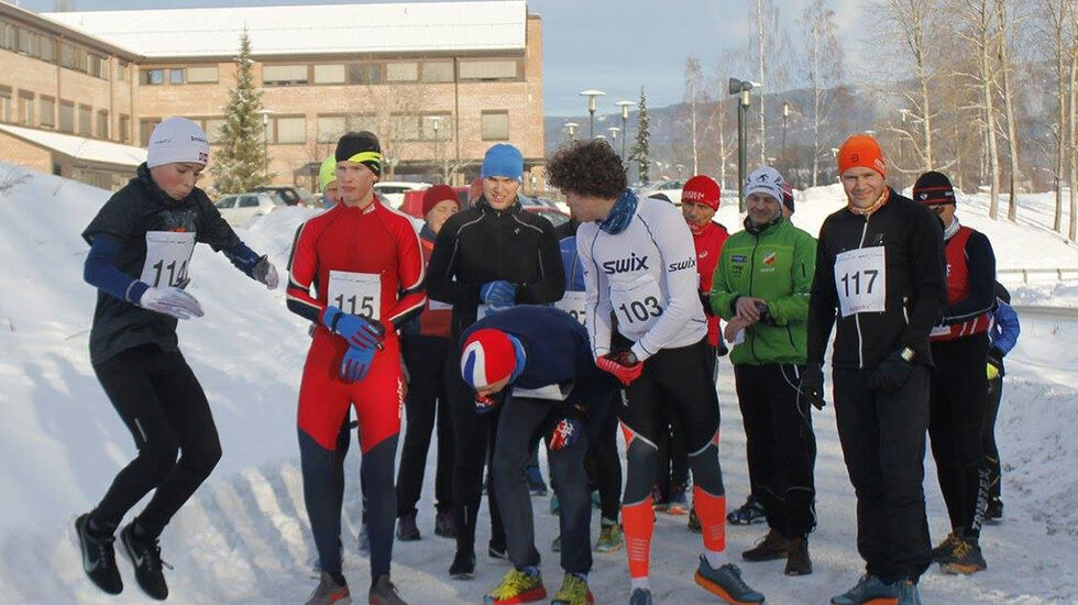 1. løp i Telemark Vinterkarusell ble arrangert med 23 løpere på startstreken. (Alle foto: arrangøren)
