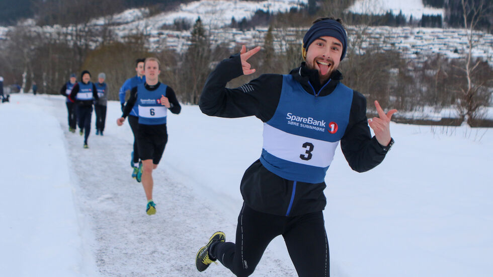 Tarjei Engeset Ofstad, Volda vant Rotevatnet Rundt. Foto: Martin Hauge-Nilsen