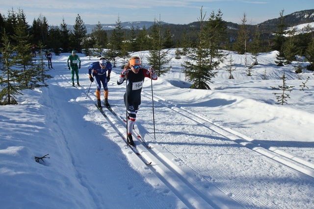 Helene Marie Fossesholm var klart raskeste kvinneløper i Montebellorennet. (Foto: Espen Olsen, Montebellorennet)