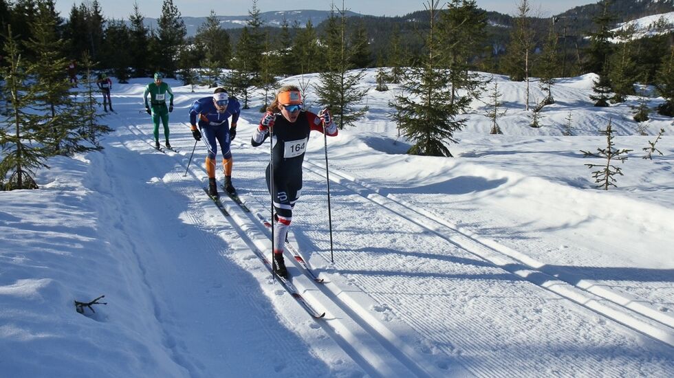 Helene Marie Fossesholm var klart raskeste kvinneløper i Montebellorennet. (Foto: Espen Olsen, Montebellorennet)