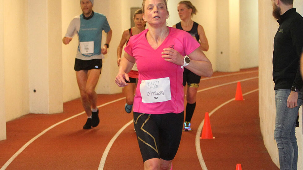 Mona Grindberg beste kvinne også etter omregning. Foto: Kjell Vigestad