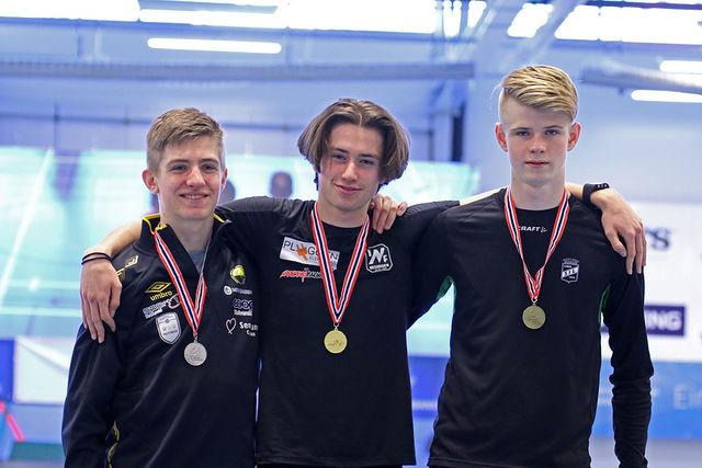 Premiepallen G16: : John Petter Stevik, Sondre Martinsen, Sindre Fredriksen.