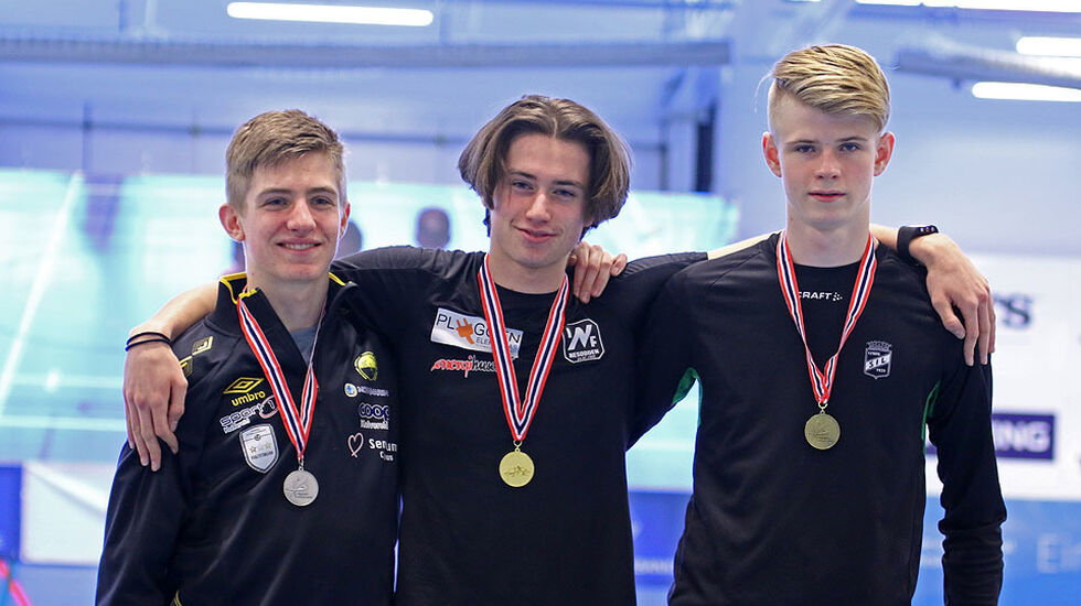 Premiepallen G16: : John Petter Stevik, Sondre Martinsen, Sindre Fredriksen.
