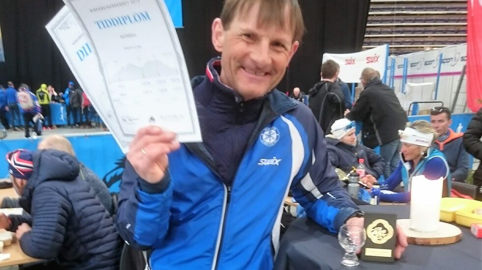 Det var verken diplomer, premie eller gullstatuett som var det mest minneverdige med Birken for meg i år. (Foto: Dag Silkoset)