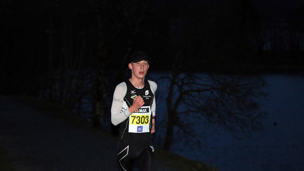 Allerede etter 2 km hadde Didrik Prestegård fått en stor luke til forfølgerne
