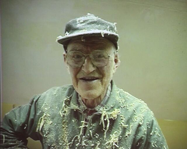 Konrad Brunstad himself fra Konradfilmen. Konradløpet er til ære for Konrad Brunstad (Mons-Konrad 1910-2000). Konrad begynte først å løpe i sein alder. Foto: Martin Hauge-Nilsen