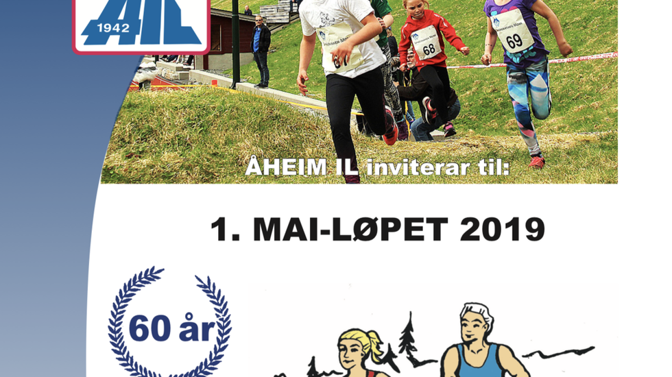 Velkommen til det 60. 1.mai-løpet 2019!