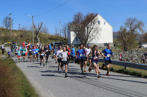 Starten gått. Foto: Jan Petter Venøy.