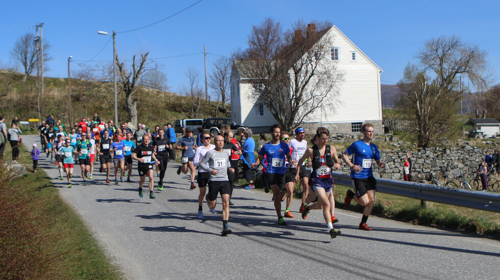 Starten gått. Foto: Jan Petter Venøy.