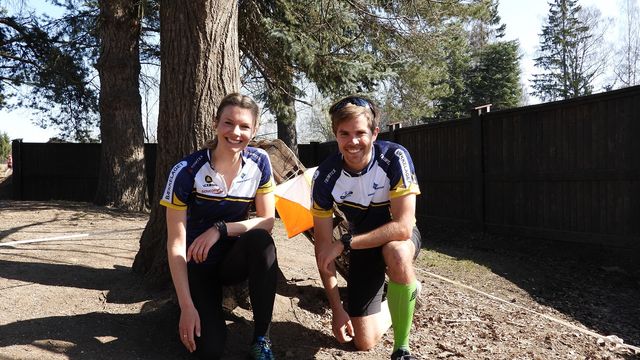 Vant D17 og H17: Nikoline Ekeberg Schjerve og Vegard Ølstad Dalberg. (Foto: Stein Arne Negård)