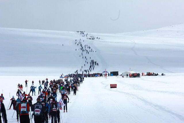 Fra og med årets utgave av Skraverennet vil det være fluorforbud i alle klasser. (Foto: arrangøren)