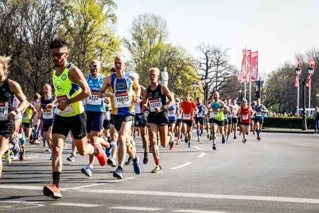 1 km er løpt i Berlin.