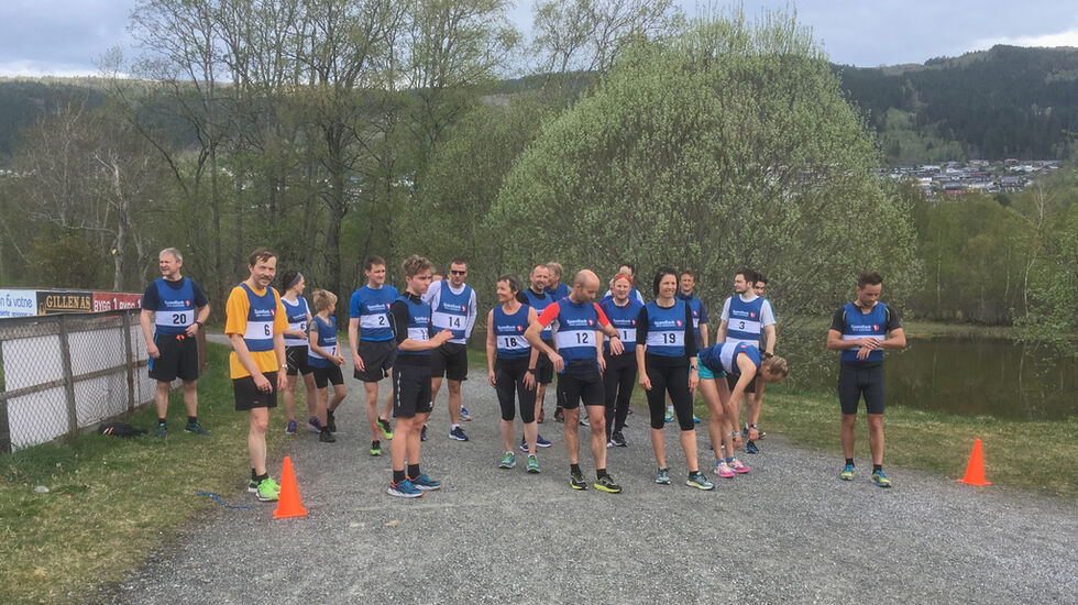 Klare til start: Foto: Elin Burås Sylte