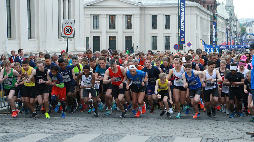 Sentrumsløpet har både 5 og 10 km på programmet, men det finnes også en rekke andre flotte løp en kan ha som mål og teste seg i. (Foto: Per Inge Østmoen)