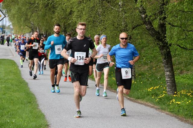 Like etter starten på halvmaraton i 2018 der 130 løpere fullførte distansen