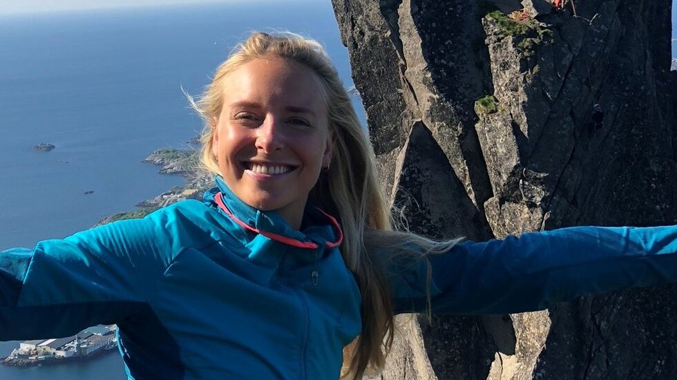 Liker naturen: Sylvia Nordskar har alltid vært glad i gode naturopplevelser. Derfor passer også ultraløping svært godt for henne. Foto: Privat