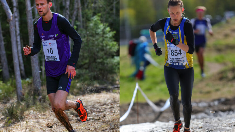 Vinnerne av Råskinnet 2019, Erik Udø Pedersen og Heidi Pharo (Foto: Stian Schløsser Møller)