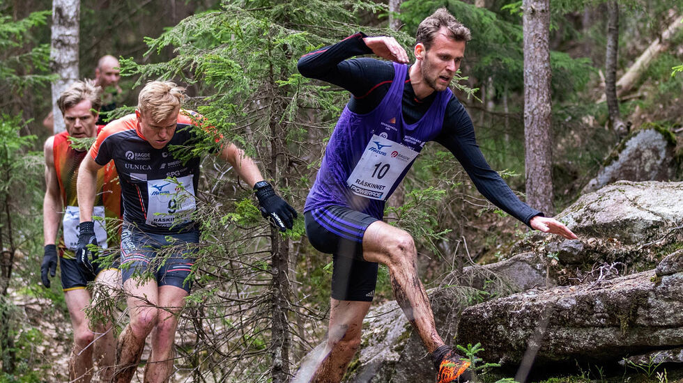 Det blir ikke Råskinnet i år heller. Bildet er fra det foreløpig siste Råskinnet - i 2019 - med Erik Udø Pedersen i tet. (Foto: Sylvain Cavatz)