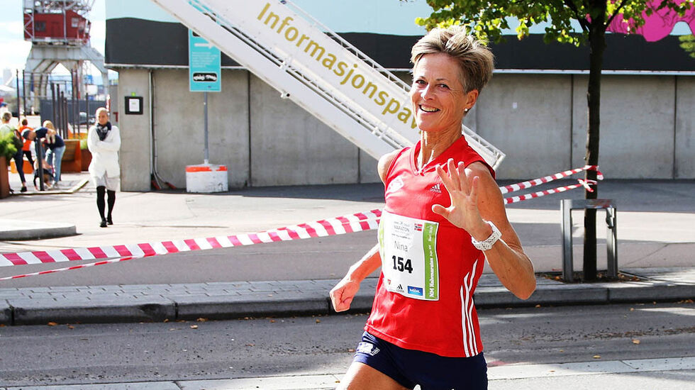Nina Wavik Ytterstad satte norsk rekord, men måtte hun vinke farvel til den europeiske klasserekorden på maraton? (Arkivfoto: Runar Gilberg)