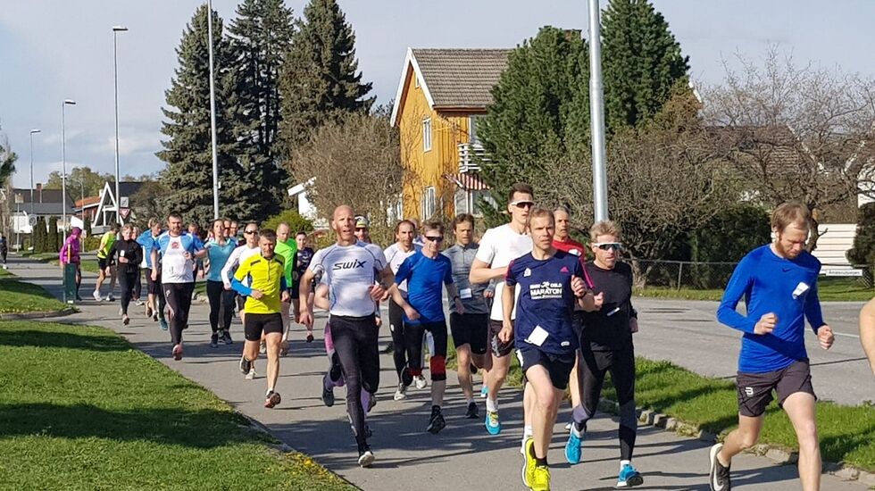 Tipperunden ved Norsk Tipping vil etter planen innlede Hamarkarusellen 12. mai. Her fra samme løp i Gå-joggen i 2019. (Foto: Håkon Amb)
