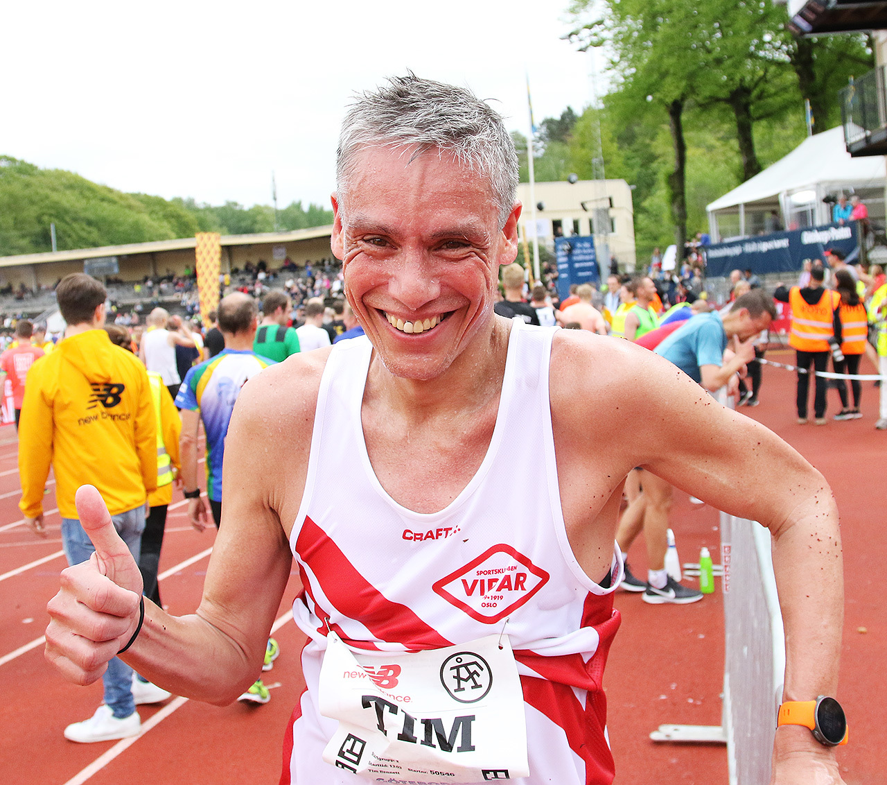Du kan klare mer enn du tror, sier kondispresident Tim Bennett. Bildet er fra Göteborgsvarvet forrige uke. (Foto: Runar Gilberg)