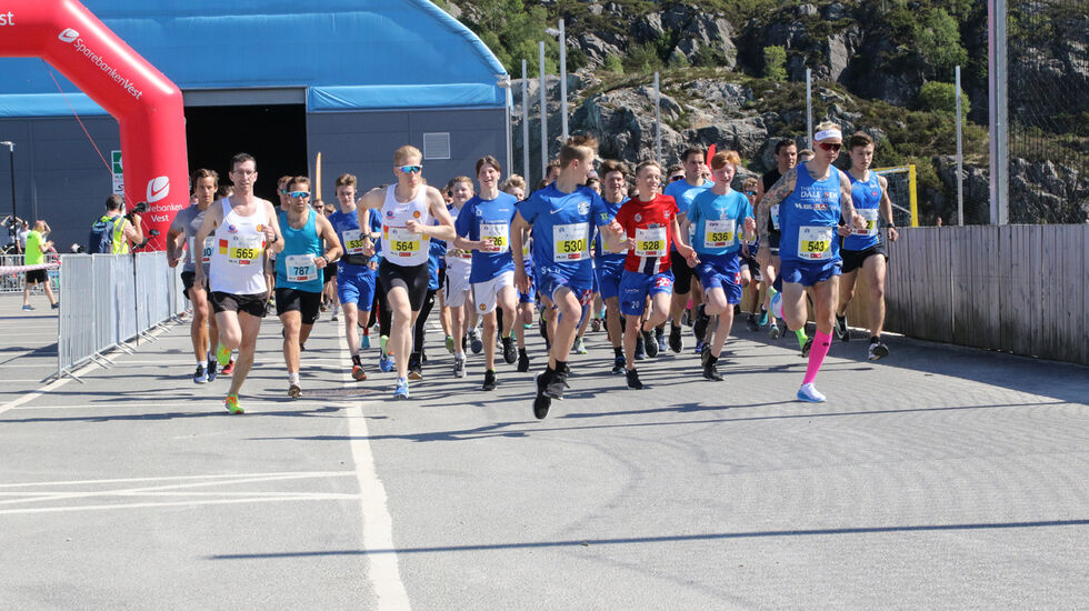 Starten 5 og 10 km